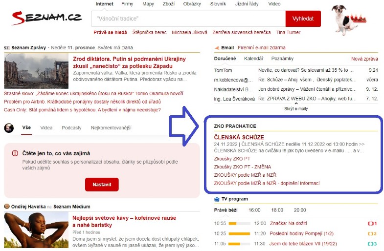 RSS kanál ZKO Prachatice